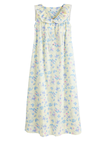 Ella Simone Garden Party Cotton Nightgown