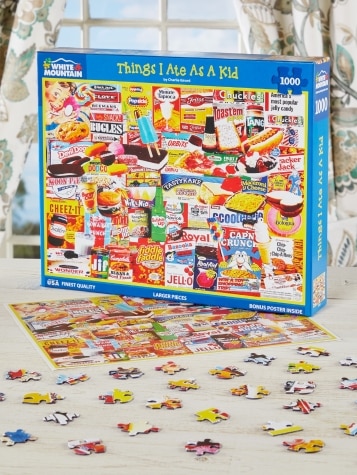 Things I Ate as a Kid Puzzle, 1000 Piece