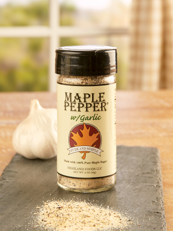 Maple Pepper with Garlic