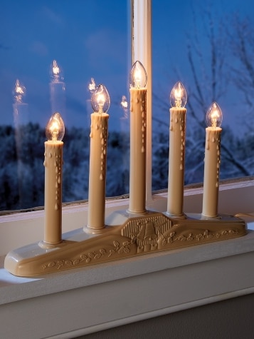 Electric Windowsill Candle, In 3 Sizes