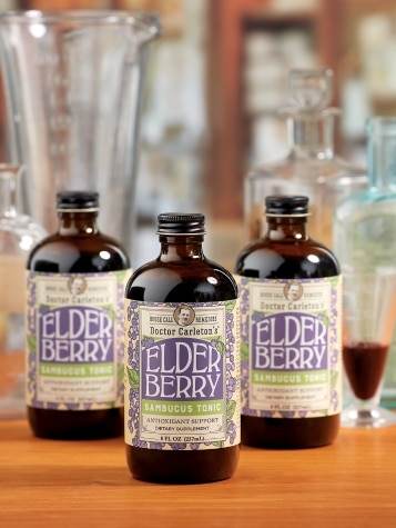 Doctor Carleton's Elderberry Tonic, 8 oz. Bottle