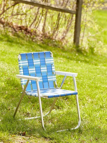 Woven Web Picnic Chair
