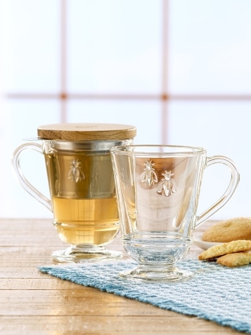 French Bee Tea Infuser Mug