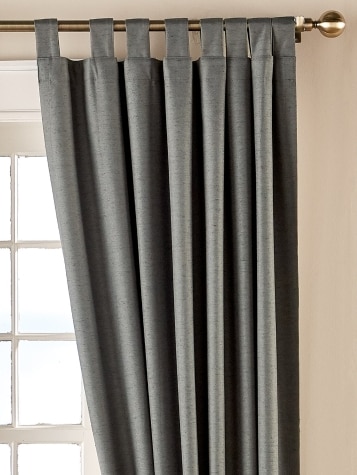 Energy-Efficient Blackout Lined Tab Top Curtains