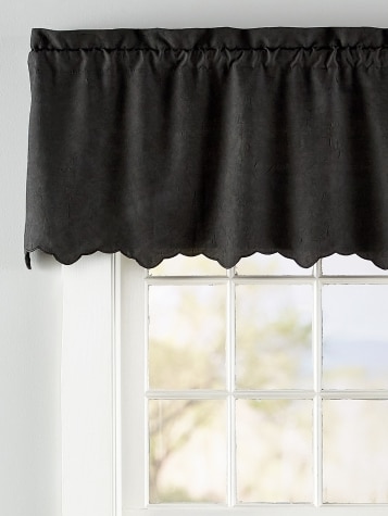 Simply Solid Rod Pocket Tailored Valance