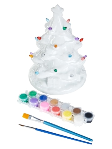Paint Your Own Ceramic Christmas Tree Craft Kit