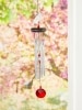Red Crystal Cardinal Wind Chime