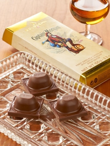 Swiss Milk Chocolate Bar Filled With Liquor