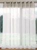 Portico Pleats Grommet Patio Panel With Pull Wand