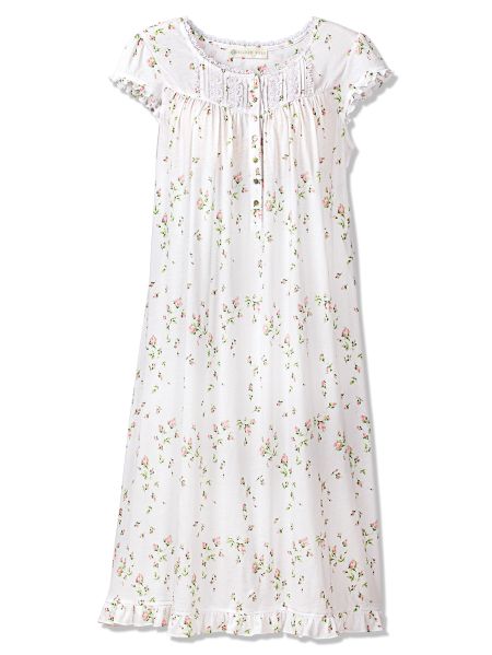 Eileen West Rosebud Lightweight Nightgown | Floral Nightdress