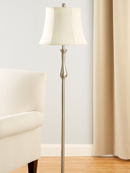 Windsor Touch Sensor Floor Lamp In, Home Alabama Touch Table Lamp Brass