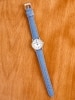 Women's Classic Watch With Denim Band
