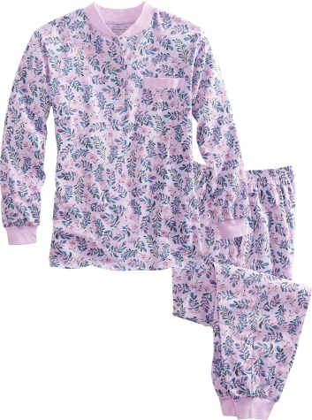Women's Jersey Knit Ski Pajamas