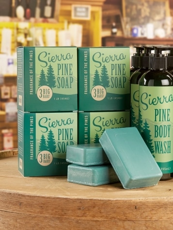 Sierra Pine Bath and Body Soap, 3 Bars