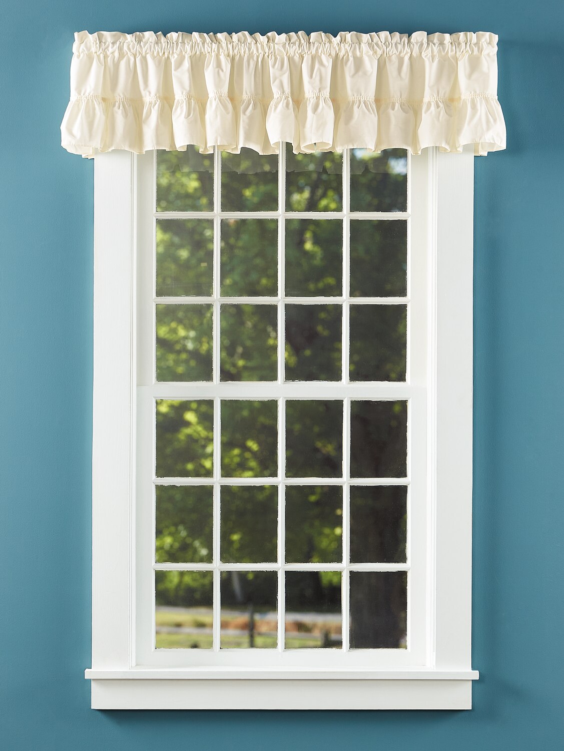 Details about   Rose Tree MONTCLAIR Cream Black Tailored Valance NEW 