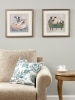 Whimisical Cow Pals Art Print, Set of 2