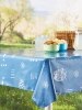 Heavy-Duty Printed Oilcloth Tablecloth in M Mac Print