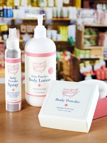 Baby powder scented deals lotion