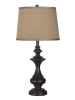 Caledonia Rubbed-Bronze Table Lamp