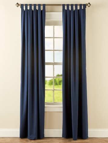 Lightweight Insulated Tab Top Curtains