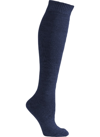 Wool Blend Smooth-Knit Knee Socks for Women 