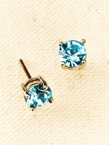 Birthstone Earrings Stud Earrings Women Earrings