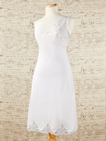 Woven Cotton Batiste Full Slip