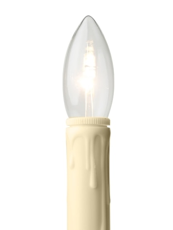 LED Window Candle With Adjustable Base, Set of 4