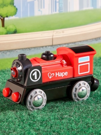 Little Red Action Locomotive Train