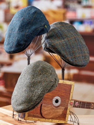 Irish Wool Tweed Vintage Cap