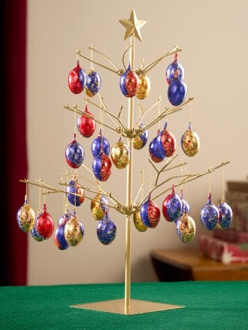 German Milk Chocolate Foiled Christmas Ornaments