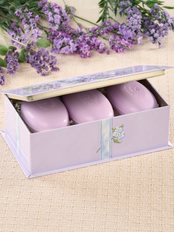 Lavender Love Lavender Soap Gift Tin