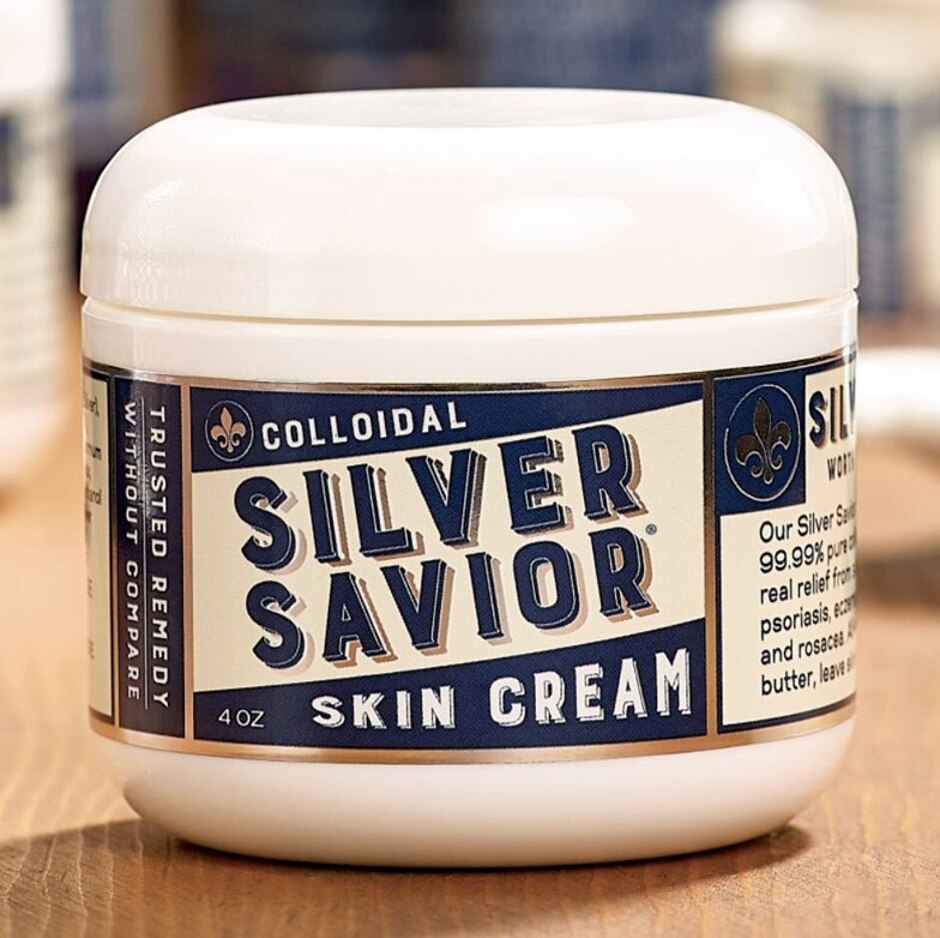 Silver Savior Colloidal Silver Skin Face And Body Cream