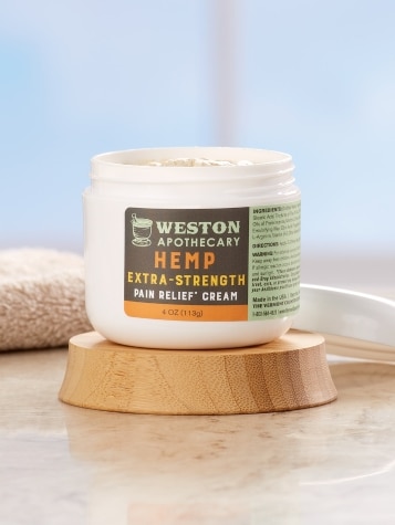Weston Apothecary Extra-Strength Hemp Pain-Relief Cream