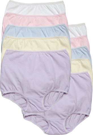 Pastel All-Day Comfort Briefs for Women 