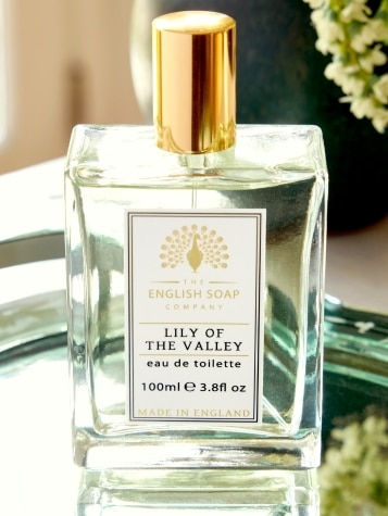 English Soap Company Lily of the Valley Eau de Toilette, 3.3 Ounce
