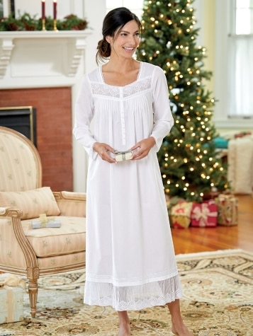 Eileen West Gatsby Lace Nightgown