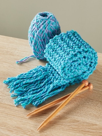 Scarf Knitting Kit for Beginners