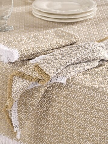Diamond Weave Cotton Napkin, Set of 2