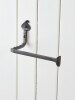 Wrought Iron Toilet Paper Holder with Roll