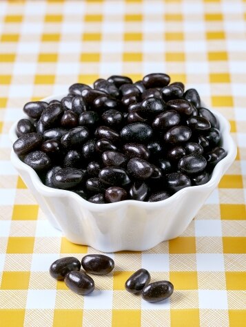 Black Licorice Jelly Beans, 2 Pound Bag
