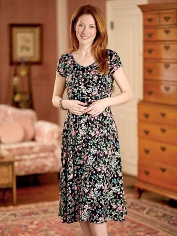 Lanz Floral Elegance Dress