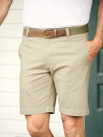 Orton Brothers Cotton Twill Shorts for Men 