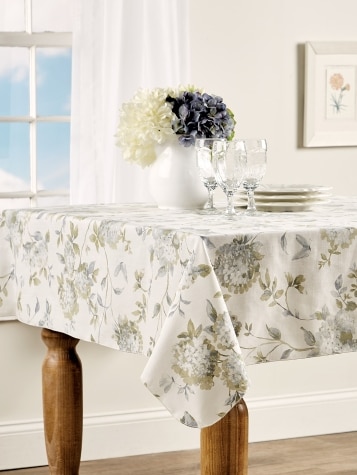 Whispering Hydrangea Tablecloth