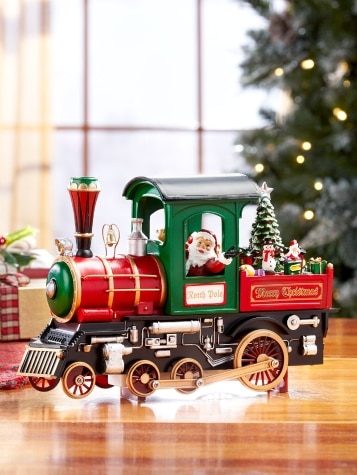 Santa's on His Way Musical LED Train