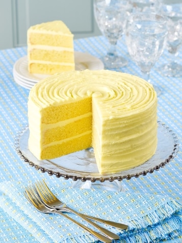 Three-Layer Lemon Cake