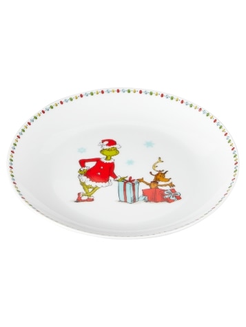 Grinch Appetizer Plate, Set of 4