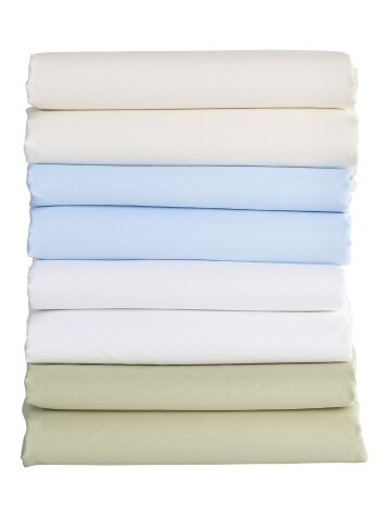 Hospital Bed Cotton Sateen Sheet Set