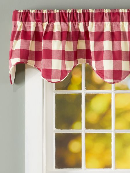 Buffalo Check Bradford Valance Vermont Country Store