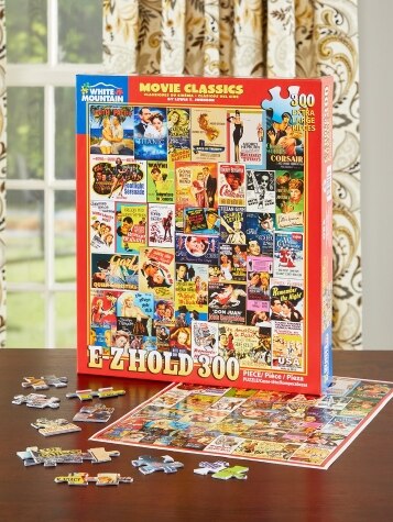 Classic Movie Poster Puzzle, 300 Piece